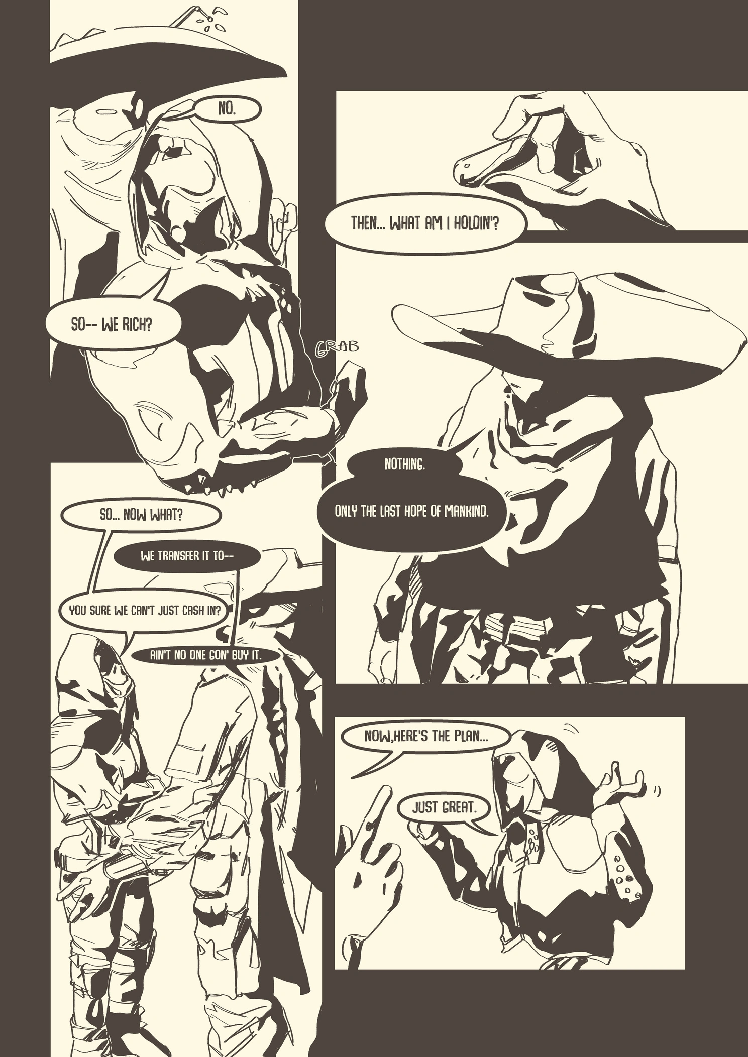 The mission · Story page 2.